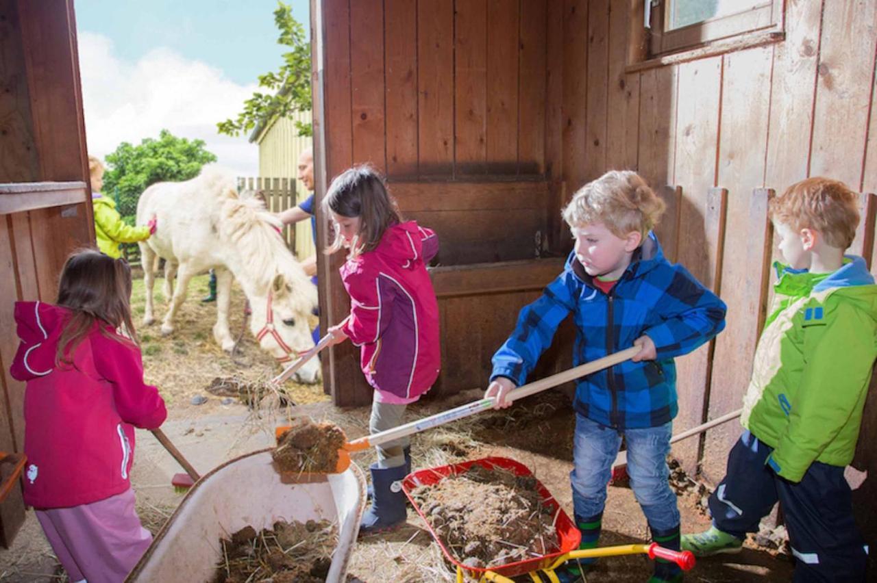 Kinder-Ferienhof Burmann Haundorf Eksteriør bilde